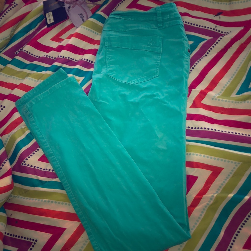 Turquoise 😘pants size 31